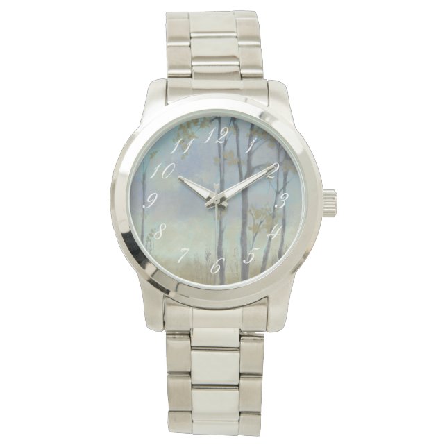 木に覆われたムギ草I 腕時計 (正面)