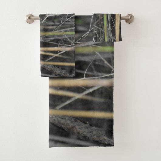 木に覆われた逃避行 バスタオルセット (インサイチュ)