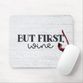 木に赤ワインを注ぐ マウスパッド (マウス)