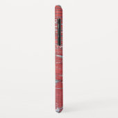 木に風化し絵を描た赤 Case-Mate iPhoneケース (裏面/左)