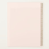 木に飾った髪のアフリカ系アメリカ人女性 プランナー手帳 (裏面)