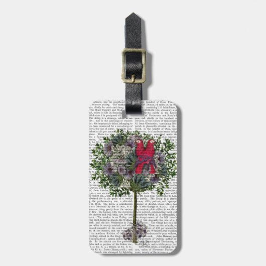 木に鳥を愛する|過去記事 ラゲッジタグ (正面縦)