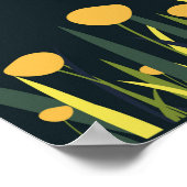 木のある自然 ポスター (角)