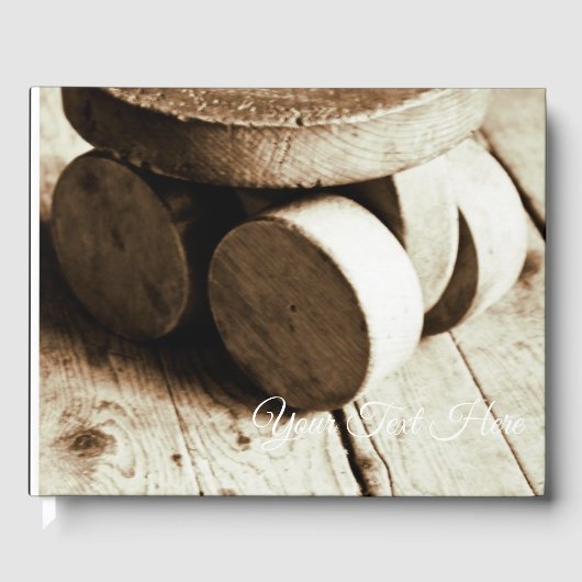 木のおもちゃ ゲストブック (正面)