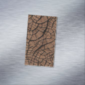 木のお洒落素晴らし質感グラフィック マグネット名刺 (インサイチュ)