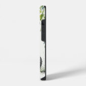 木のそばのパンダ iPhoneケース (左側面)