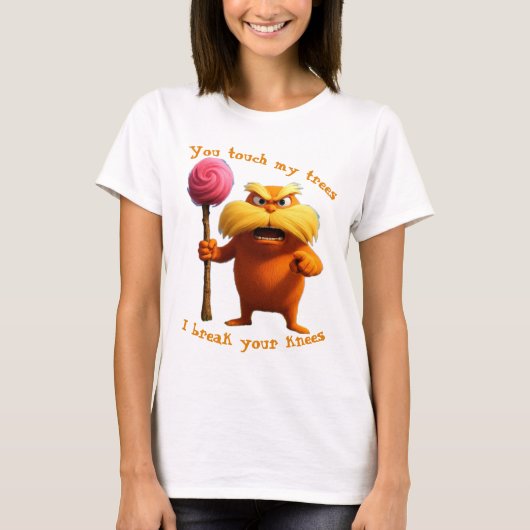 木のために私は話す Tシャツ (正面)