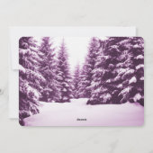 木のてっぺんがクリスマスを楽しむ場所 シーズンカード (裏面)