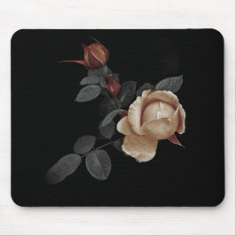 木のばら色のマウスパッド マウスパッド