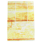 木のひまわり ミディアムペーパーバッグ (裏面)