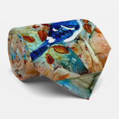 木のアオカケス ネクタイ (ロール)