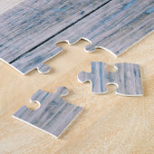 木のアルゼンチンの旗 ジグソーパズル (側面)