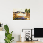 木のアルブレヒトのデュラー池 ポスター (ホームオフィス)