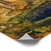 木のアルブレヒトのデュラー池 ポスター (角)