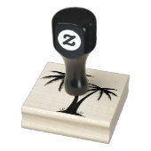 木のアートスタンプ/ヤシの木 ラバースタンプ (スタンプ)