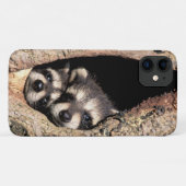 木のウサギの赤ちゃん Case-Mate iPhoneケース (裏面(横))