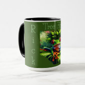 『木のカエル』 マグカップ (正面左)