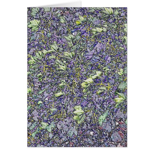 木のカード (正面)