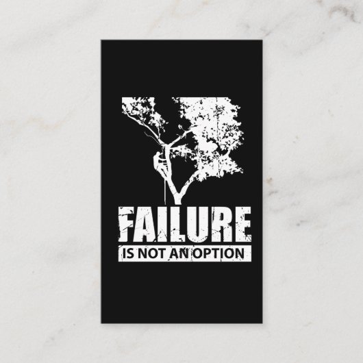 木のクライマーの失敗は選択木愛ではないです 名刺 (正面)