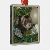 木のクリスマスのオーナメントで魅力的 メタルオーナメント (右)