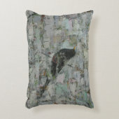 木のクロドリ アクセントクッション (正面(垂直))