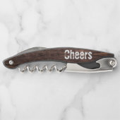 木のグロマ素朴ンズギフトコルクねじ ソムリエナイフ (裏面)