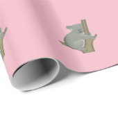 木のコアラ ラッピングペーパー (ロールコーナー)