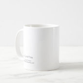 木のコップ コーヒーマグカップ (正面左)