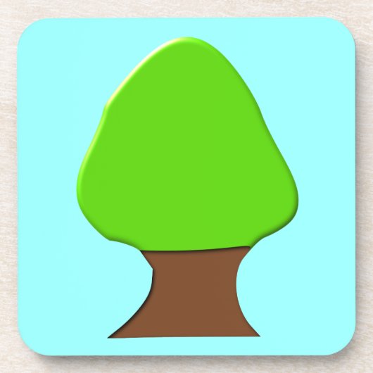 木のコルクコースター コースター (正面)