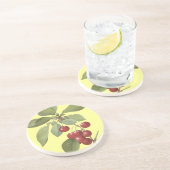 木のコースターのさくらんぼ コースター (側面)