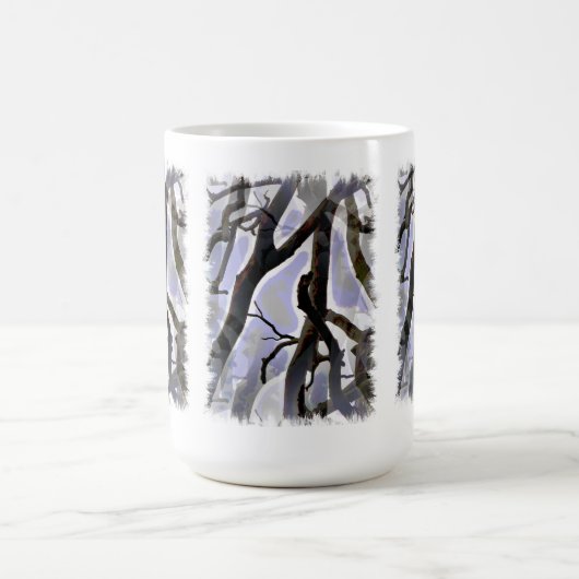 木のコーヒーマグ コーヒーマグカップ (中央)