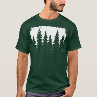 木のシルエット Tシャツ