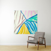 木のシームレスパターン。色づいた秋の木 タペストリー (インサイチュ(横))