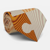 木のジグソーパズル ネクタイ (ロール)