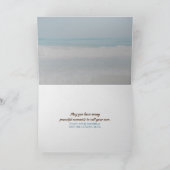 木のスイングと海 カード (内部)