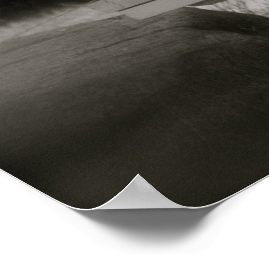 木のスイング ポスター (角)