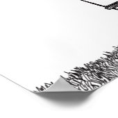 木のスイング ポスター (角)