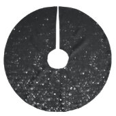 木のスカート水晶きらきら光るなStrass ブラッシュドポリエステルツリースカート (正面)