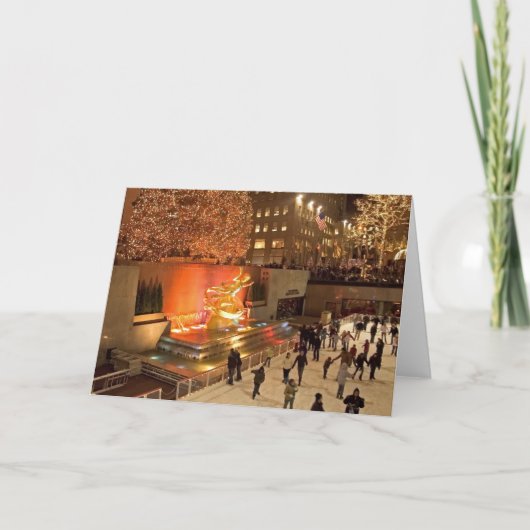 木のスケート選手 シーズンカード (正面)