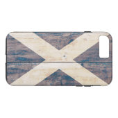 木のスコットランドの旗 Case-Mate iPhoneケース (裏面(横))