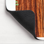 木のセコイアオスギのMariposa果樹園ヨセミテ マウスパッド (コーナー)