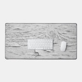 木のテクスチ絵を描ャに注意している デスクマット (キーボード&マウス)