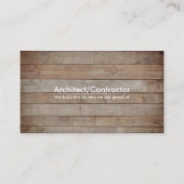 木のデッキ 名刺 (正面)