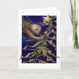 木のトリミング シーズンカード