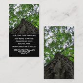 木のトリミング 名刺 (正面/裏面)