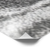 木のトンネルカウアイ写真白黒 フォトプリント (角)