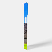 木のトーテム笑う顔の歯のはっきりした写真 Case-Mate iPhoneケース (裏面 / 右)