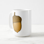 木のドングリ コーヒーマグカップ (正面左)