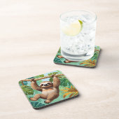 木のナマケモノ コースター (右側)