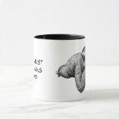 木のナマケモノ マグカップ (中央)